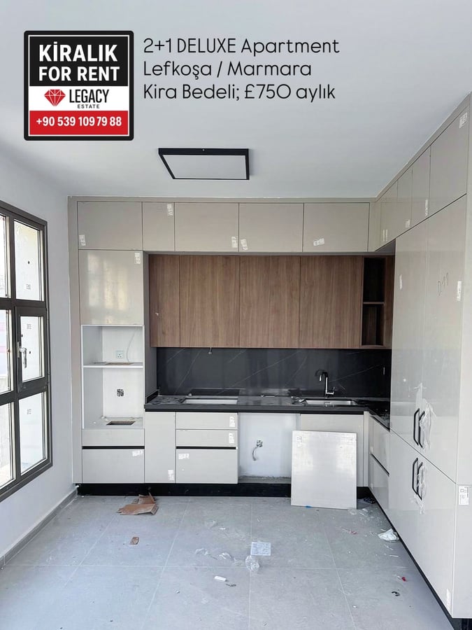 Lefkoşa Marmara'da 2+1 LÜKS Daire