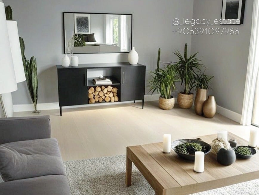 3 Yatak Odalı Bungalov, Plaja 100mt