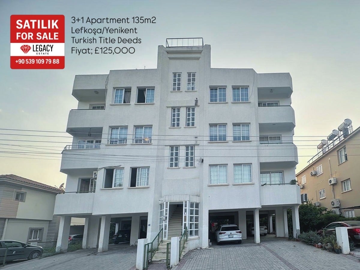 Türk Tapulu 3+1 Daire