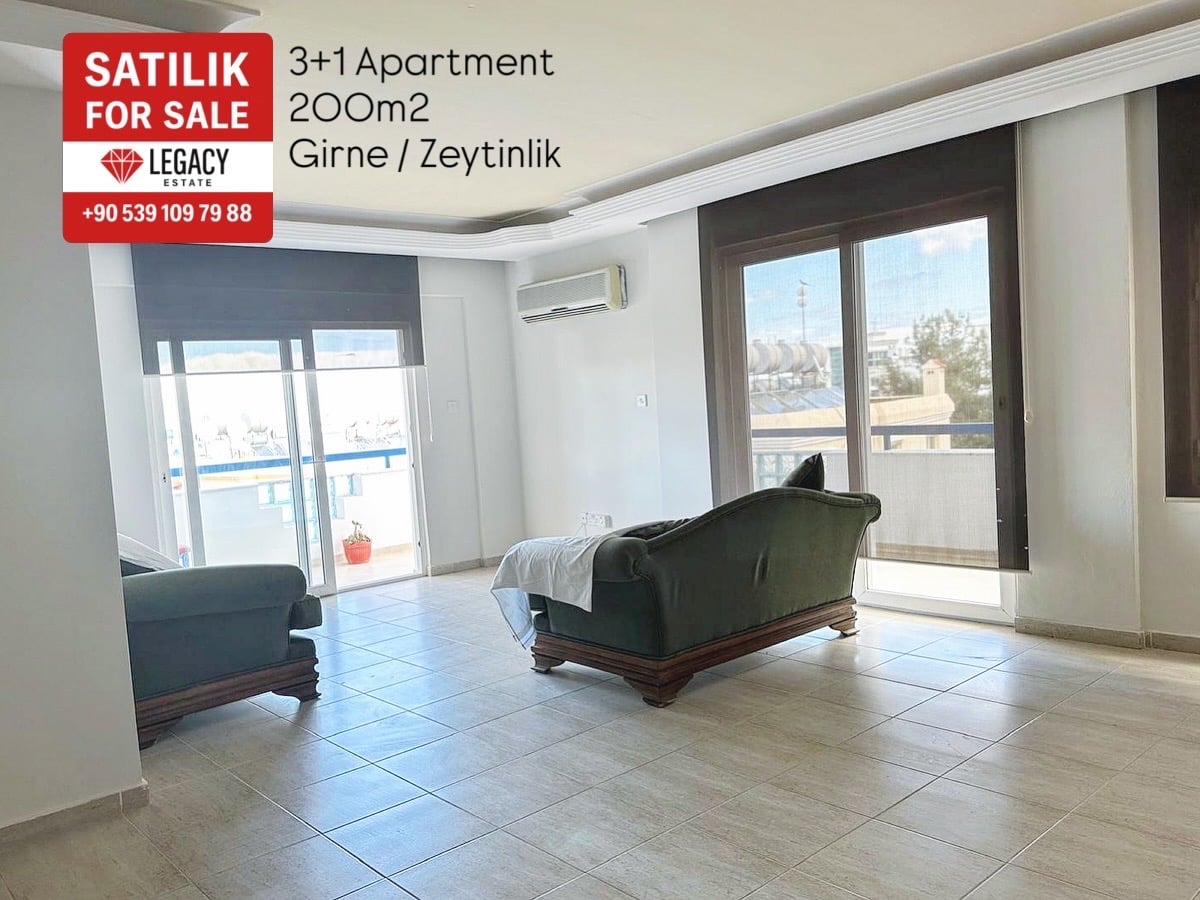 3 Yatak Odalı Geniş Daire, Girne